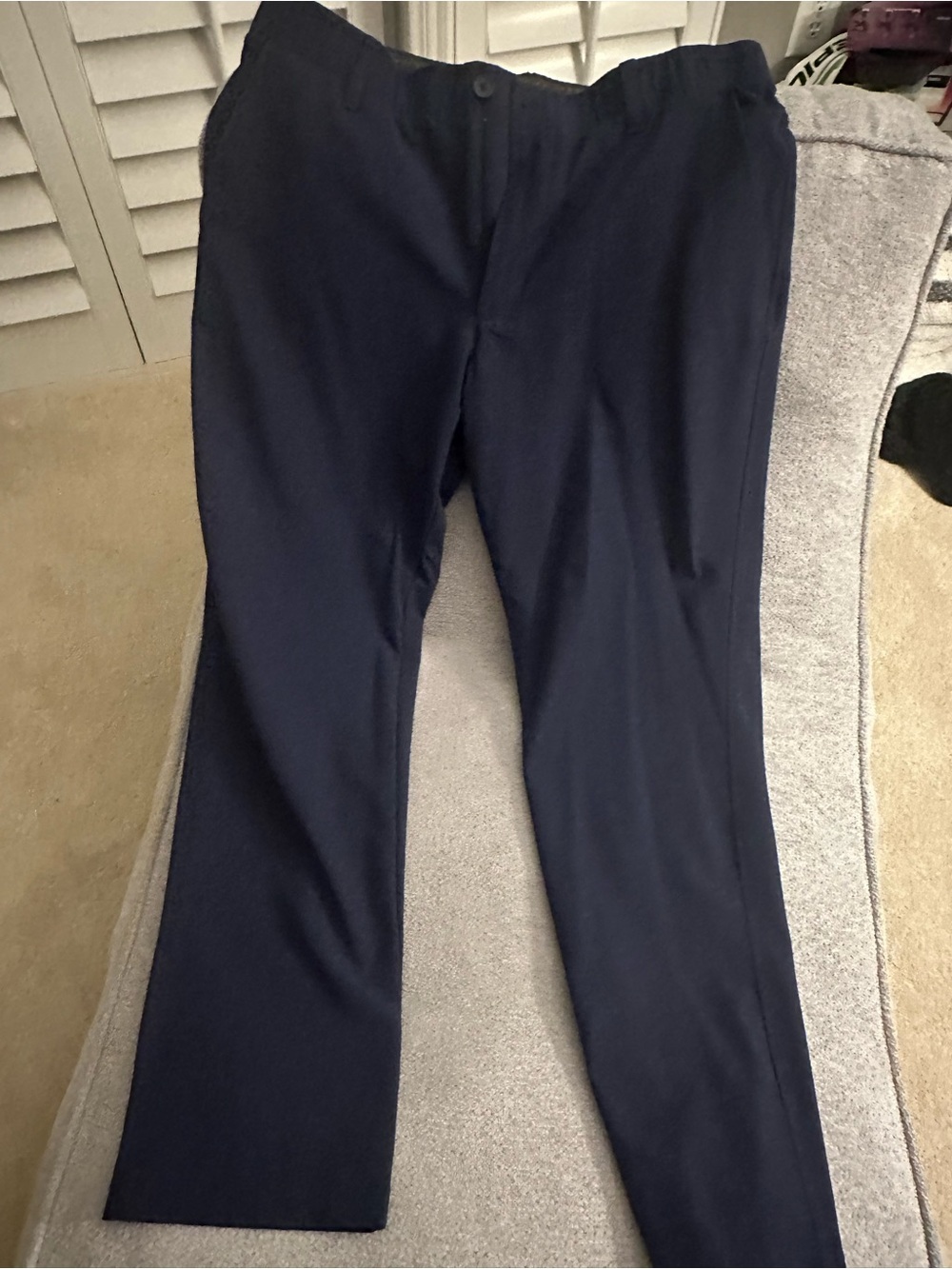 Under Armour Men's Dark Navy Jogger Performance Pants Size 36/30